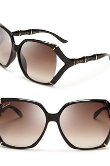Gucci Oversized Rounded Square Sunglasses - Lyst