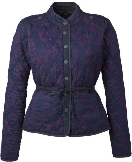 Henri Lloyd Leila Quilted Jacket in Blue (darkwash) - Lyst