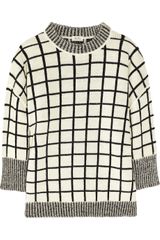 Kenzo Oversized Window check Sweater