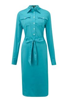 Lauren by Ralph Lauren Sana Silk Printed Shirt Dress - Lyst