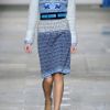 Mary Katrantzou Wool Blend Dress in Blue (sky) - Lyst
