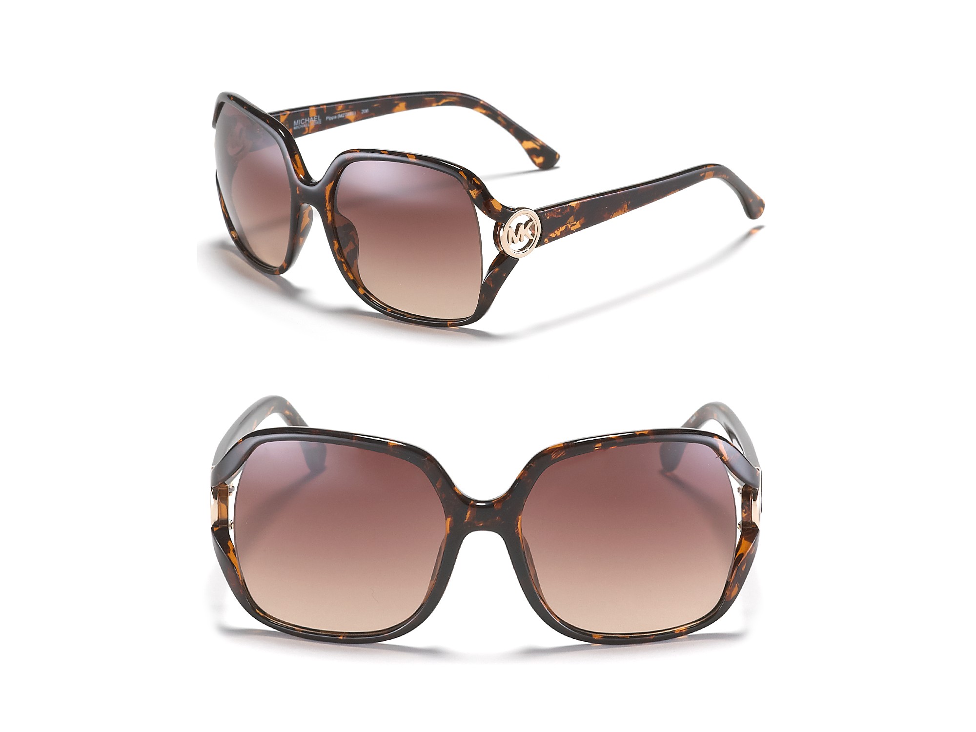 Michael Kors Pippa Oversized Square Sunglasses in Brown (tortoise) Lyst