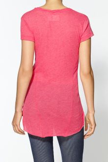 Rag & Bone Vneck Boyfriend Tee - Lyst
