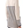 Tory Burch Odessa Stripe Tunic in Beige (blue) - Lyst