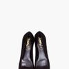 Yves Saint Laurent Black Suede Evelyn Loafers in Black - Lyst
