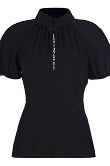 Yves Saint Laurent Leopard Lace Top - Lyst