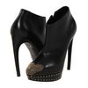 Alexander Mcqueen Black Ankle Boots in Black (b) - Lyst