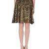 Alice + Olivia Knee Length Skirt in Brown - Lyst