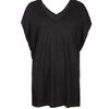 Allsaints Dita Top in Gray (charcoal/black) - Lyst
