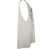 Allsaints Tarot Vest in Beige (ivory spray) - Lyst