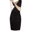 Allsaints Monochrome Dress in Black (multi) - Lyst