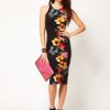 Asos Metal Frame Clutch Bag in Pink - Lyst