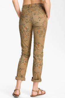 Citizens Of Humanity Mandy High Waist Slim Leg Floral Print Jeans - Lyst
