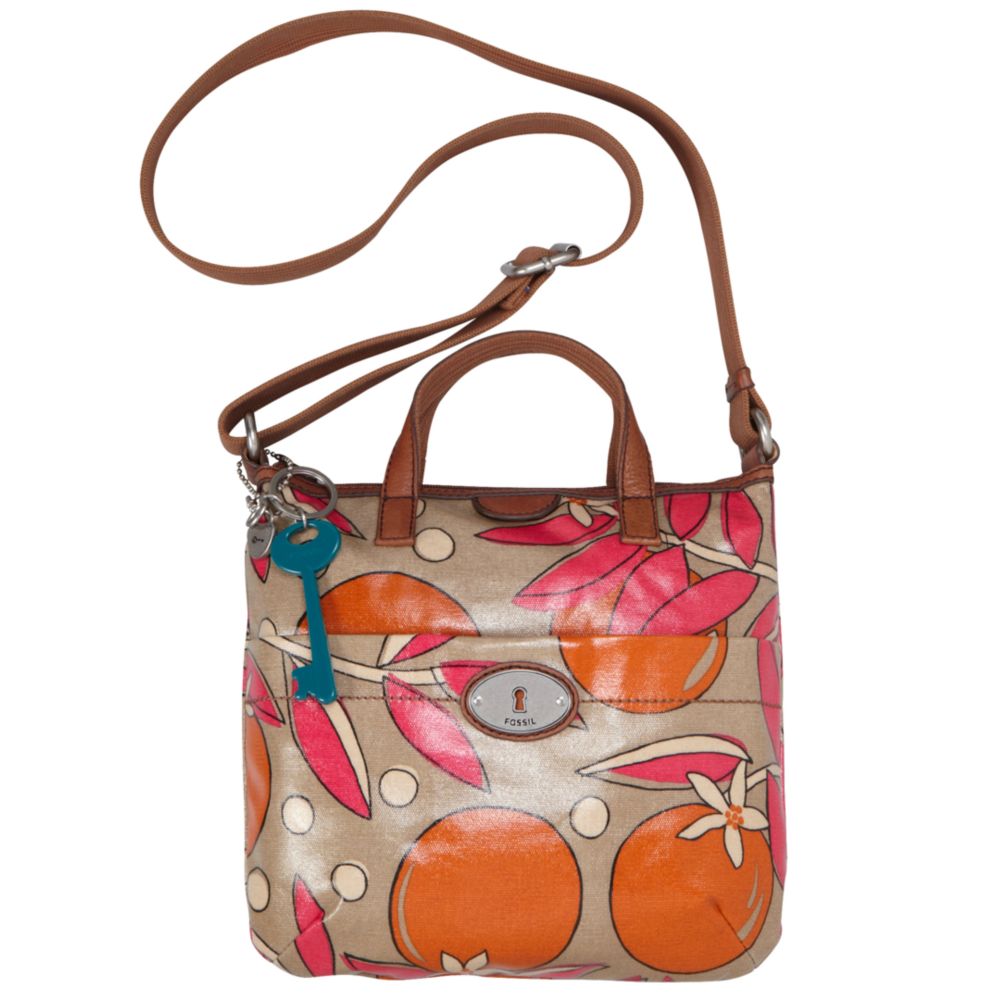 fossil multicolor handbag