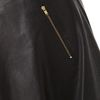 Free People Vegan Leather Circle Skirt in Black - Lyst