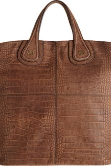 Givenchy Croc Stamped Nightingale Shopper Tote - Lyst