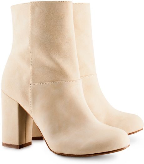 h and m beige boots