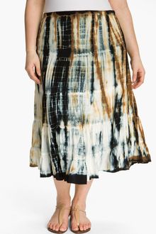 Karen Kane Tie Dye Tiered Skirt - Lyst