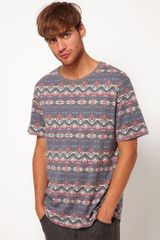 River Island Tshirt Tirbal Print