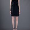 Stella Mccartney Halterneck Dress in Black - Lyst