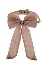 Topshop Skull Chiffon Bow