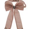 Topshop Skull Chiffon Bow in Pink (beige) - Lyst
