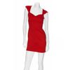 Zac Posen Bonded Seam Jersey Dress in Red (poppy) - Lyst