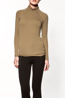 Zara Raglan Sleeve Tshirt - Lyst