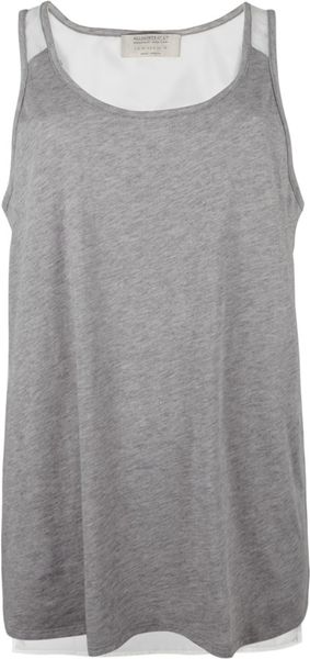 Allsaints Tabitha Vest in Gray (grey marl) - Lyst