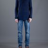Balmain Grandad Top in Blue for Men - Lyst