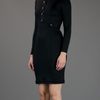 Burberry Brit Fitted Dress in Blue - Lyst