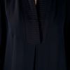 Alexander Mcqueen Silk Shirt Dress in Black - Lyst