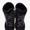 Balmain Black Suede Zip Sneakers in Black for Men - Lyst