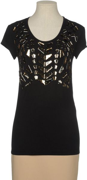 Givenchy Short Sleeve Tshirt in Black - Lyst
