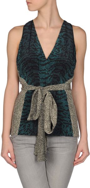 Gucci Top in Green (blue) - Lyst