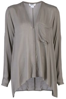 Helmut Lang Lush Voile Top - Lyst