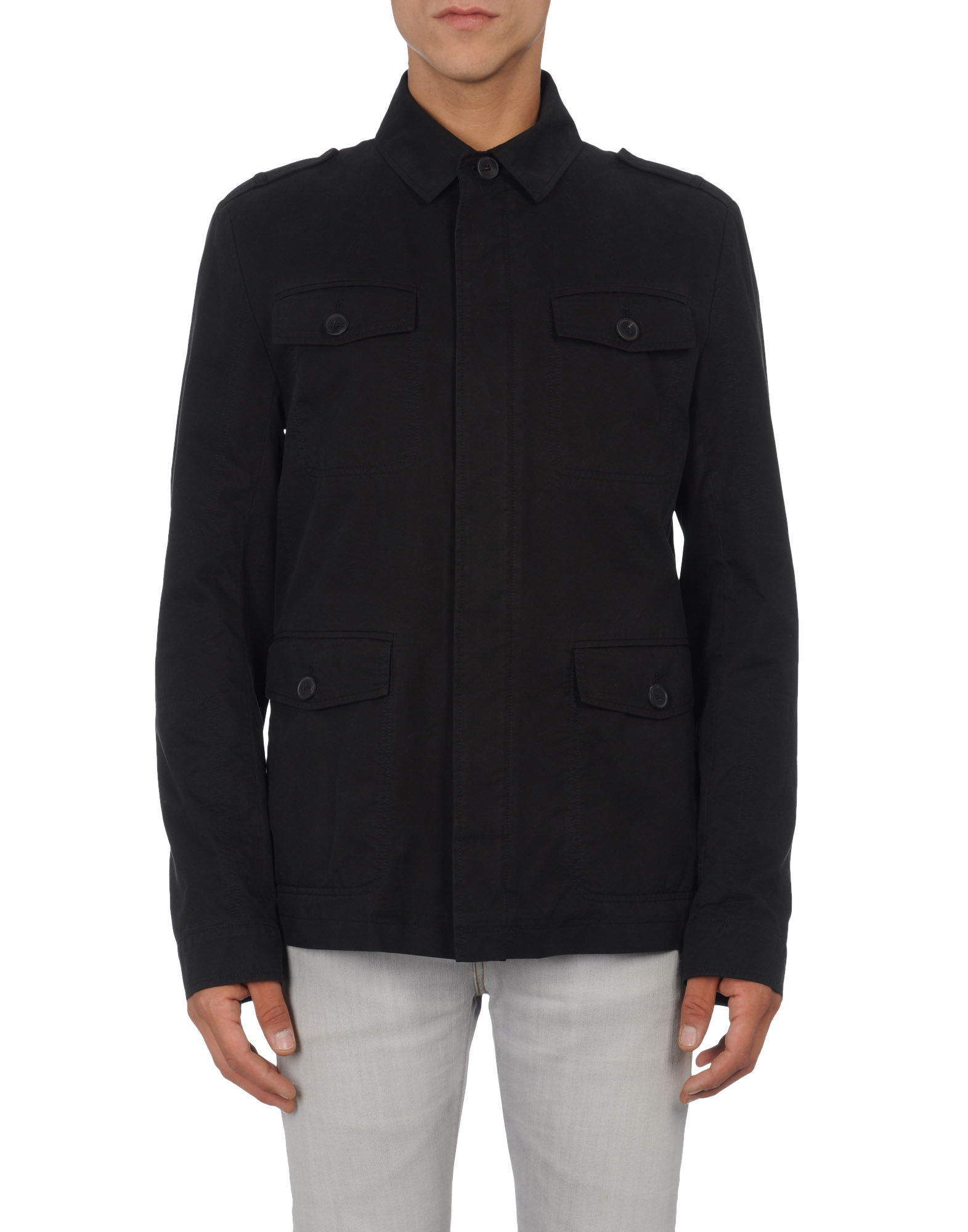 Hugo Boss Jacket in Black for Men | Lyst