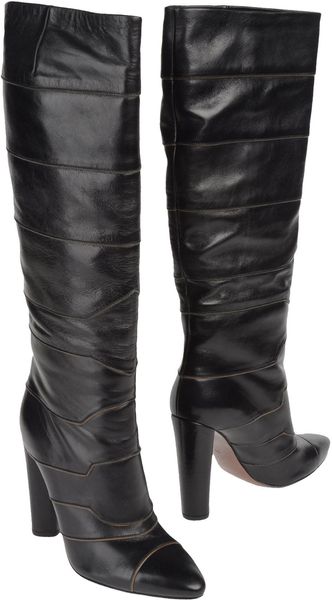 Missoni Highheeled Boots in Black - Lyst