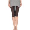 Miu Miu Leggings in Brown (black) - Lyst