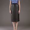 Preen Saloon Skirt in Black - Lyst