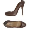 Valentino Platform Pumps in Brown (grey) - Lyst