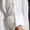 Bcbgmaxazria Blouse in White (white combo) - Lyst