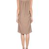 Miu Miu Short Dress in Beige (camel) - Lyst