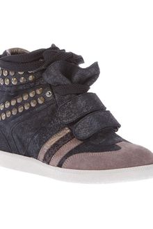 Serafini Manhattan Studded Hi Top Sneaker - Lyst