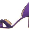 Badgley Mischka Ryanne Pump in Purple (plum) - Lyst