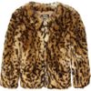 Dkny Animal Print Faux Fur Jacket in Animal (leopard) - Lyst