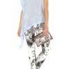 Karen Millen Beautiful Soft Draped To in Blue (pastel blue) - Lyst