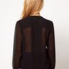 Asos Collection  Utility Blouse in Black - Lyst