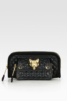 Burberry Prorsum Alma Fox Quilted Clutch - Lyst