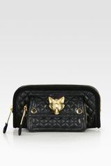 Burberry Prorsum Alma Fox Quilted Clutch